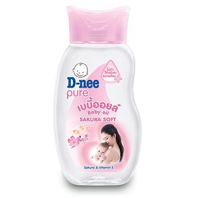 pure baby oil sakura soft