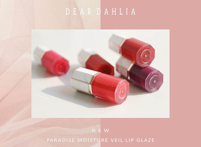 ลิปกลอส Dear Dahlia Paradise Moisture Veil Lip Glaze