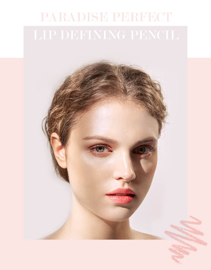 ลิปไลน์เนอร์ Dear Dahlia Paradise Perfect Lip Defining Pencil