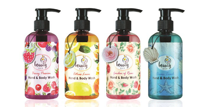 ผลิตภัณฑ์ทำความสะอาดผิวมือและผิวกาย EARTHs Beauty Bar Hand & Body Wash