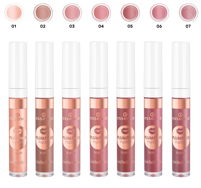 Essence Plumping Nudes Lipgloss