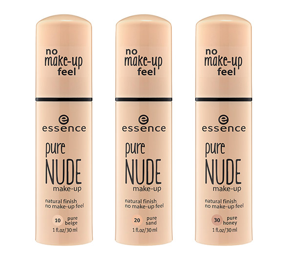 essence pure nude make up