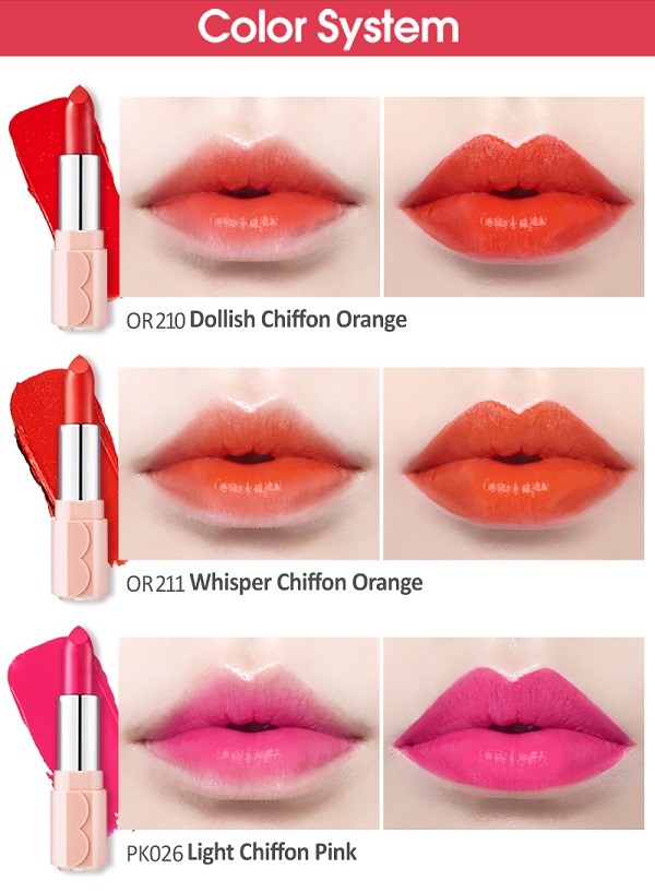 Dear My Blooming Lips Talk Chiffon