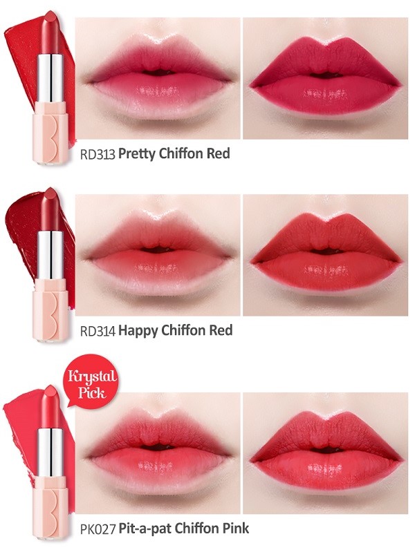 Dear My Blooming Lips Talk Chiffon