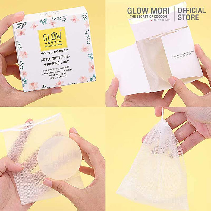 Glow Mori Angel Whitening Whipping Soap