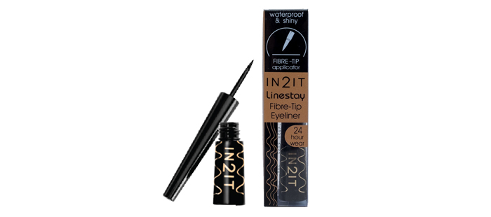 IN2IT Linestay Very Shiny Black Fibre-Tip Eyeliner