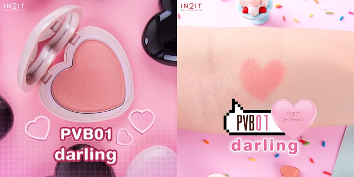 IN2IT Mini Heart Blush On