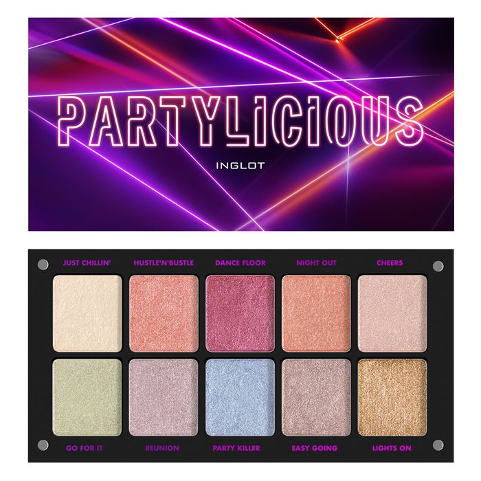 อายแชโดว์พาเลท Inglot Freedom System Palette Partylicious