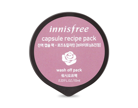 มาสก์ Innisfree Capsule Recipe Pack (Rose & Calamine)