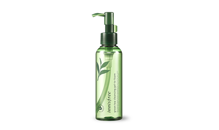 Innisfree Green Tea Cleansing Gel-to-Foam