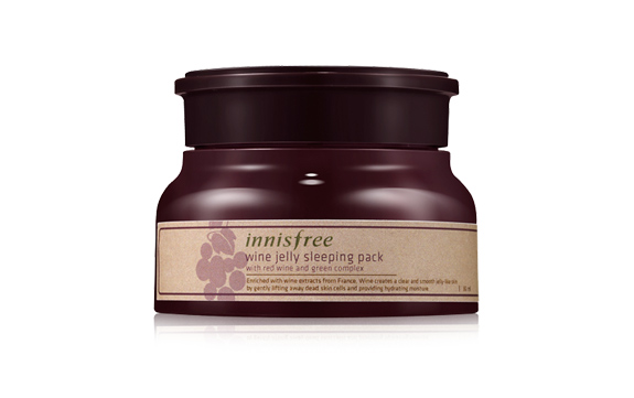 สลีปปิ้งมาสก์ Innisfree Wine Jelly Sleeping Pack