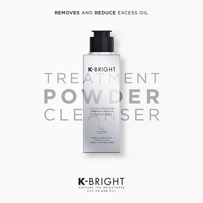 K-Bright Icy-Lock Treatment Powder Cleanser