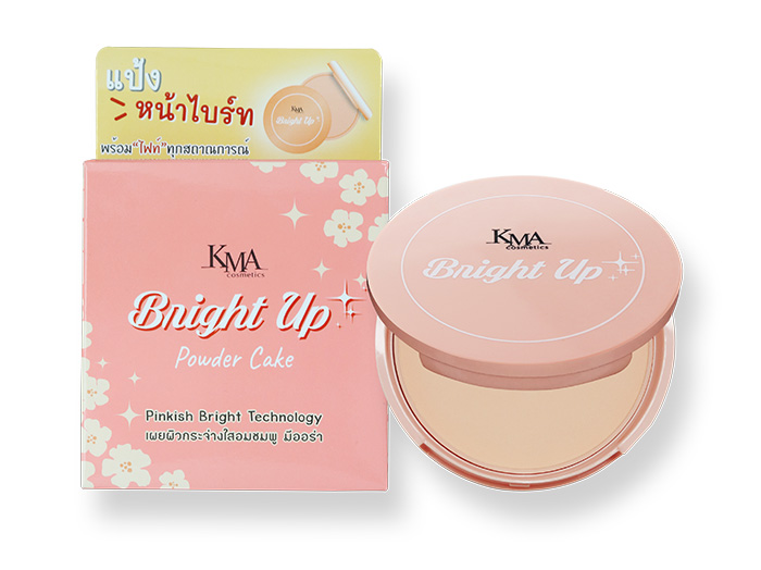 แป้งผสมรองพื้น KMA Bright Up Powder Cake SPF30 PA  