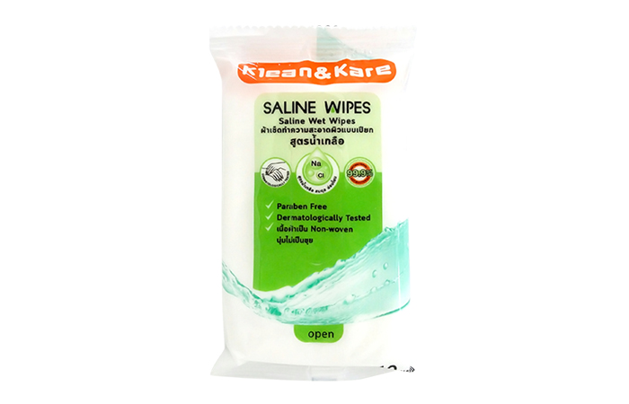 Klean & Kare Saline Wipes