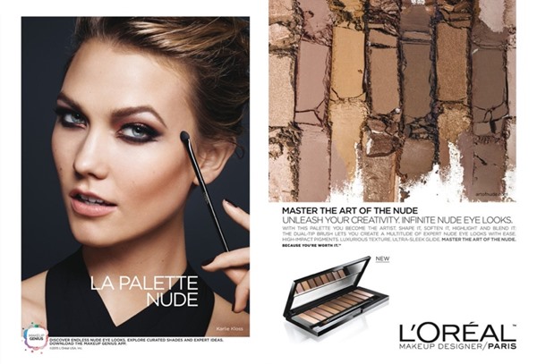 l'oreal la nude palette