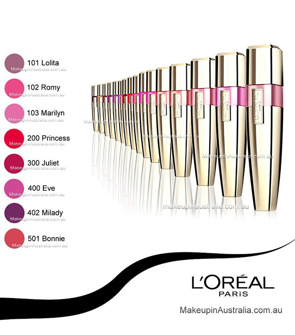l'oreal shine caresse shade