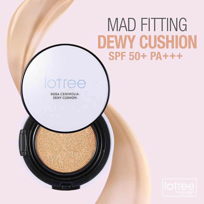 Lotree Rosa Centifolia Dewy Cushion SPF50 /PA   