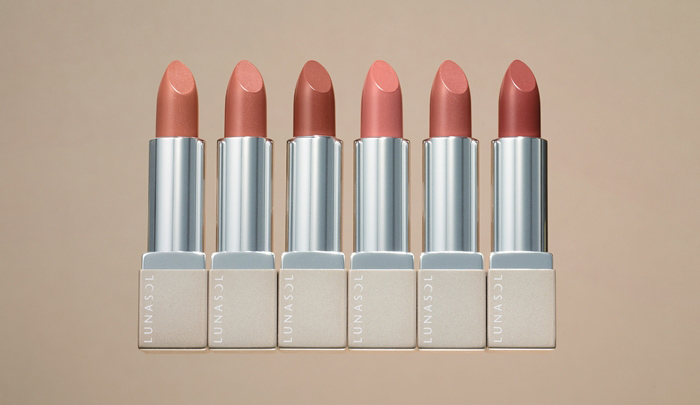 ลิปสติก Lunasol Beige Nuance Lips