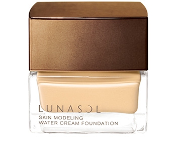 lunasol skin modeling water cream foundation