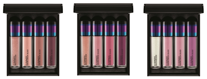 m.a.c lip gloss kit