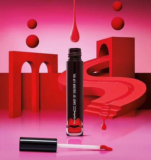 ลิควิดลิปสติก M.A.C Shot of Colour Lip Oil