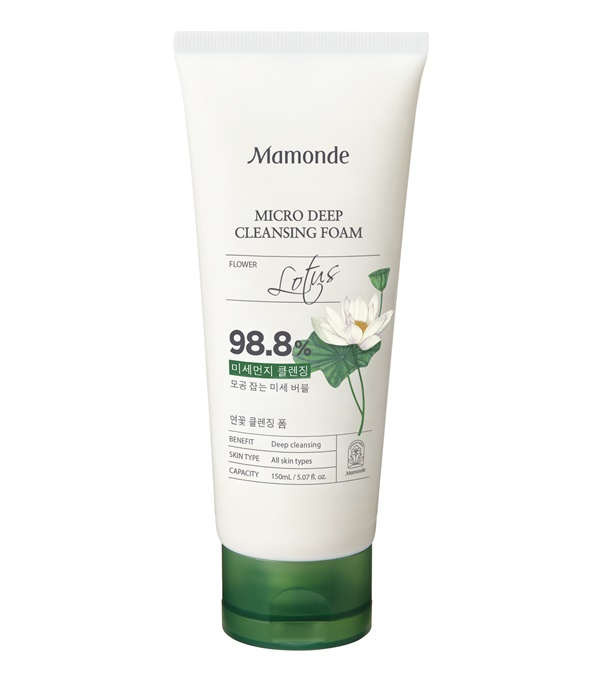 โฟมล้างหน้า Mamonde Micro Deep Cleansing Foam