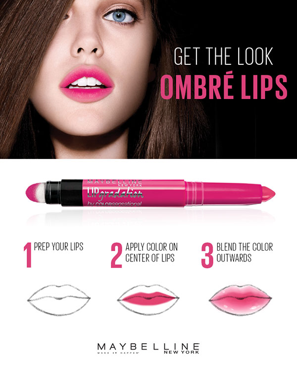 maybelline lip gradation