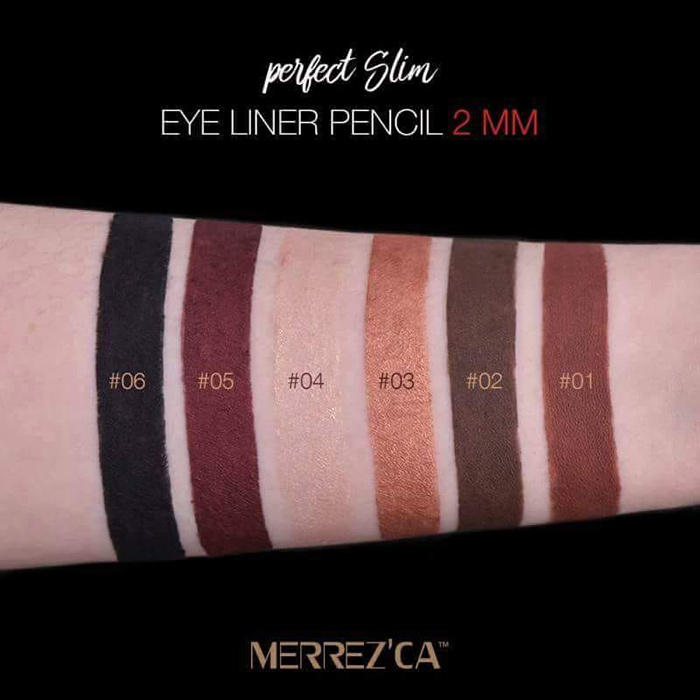 Merrezca Perfect Slim Eyeliner Pencil 2 mm.