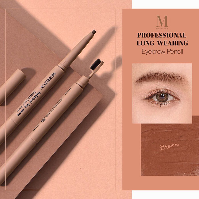 Merrezca Professional Long Wearing Eyebrow Pencil