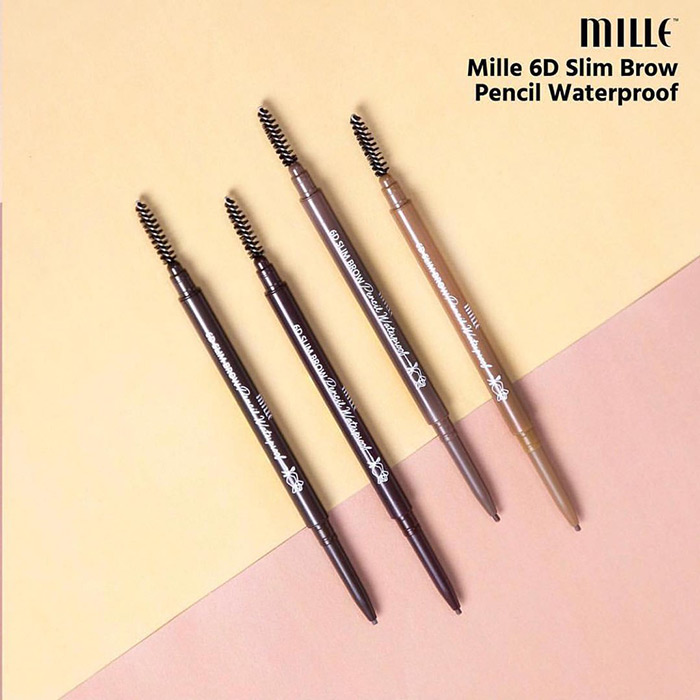 Mille 6D Slim Brow Pencil Waterproof