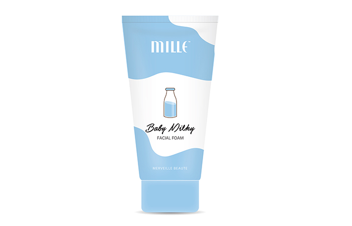 Mille Baby Milky Facial Foam