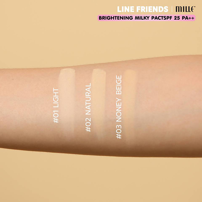 Mille Brightening Milky Pact SPF48/PA  