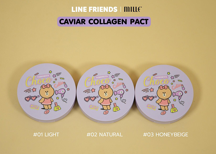 Mille Caviar Collagen Pact SPF25/PA Mille Caviar Collagen Pact SPF25/PA