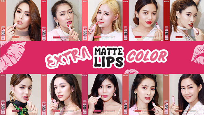 Mille Extra Matte Lips Color