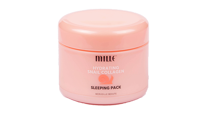 Mille Hydrating Snail Collagen Sleeping Pack