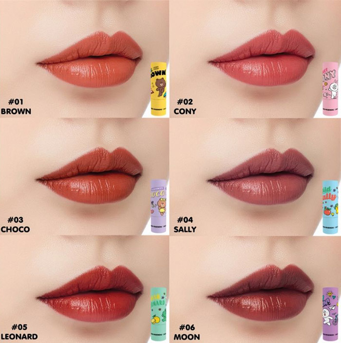 Mille Line Friends Iconic Lip Color