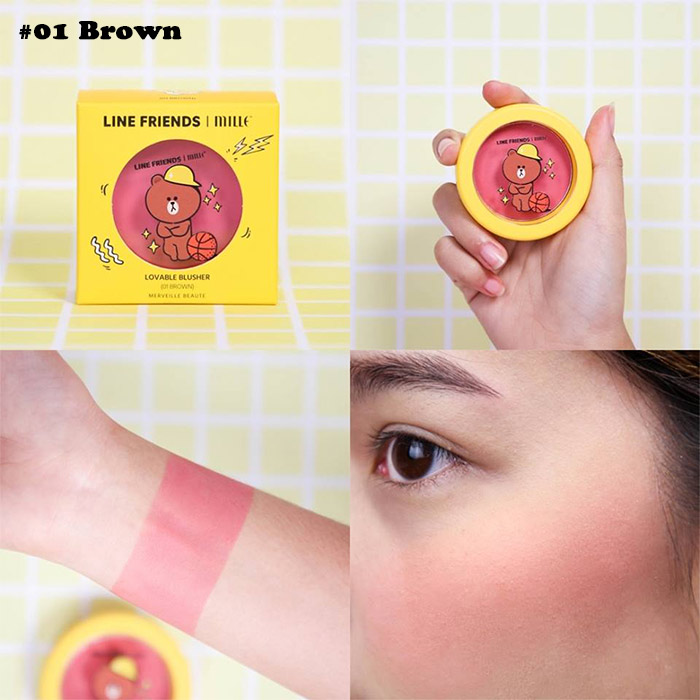 Mille Line Friends Lovable Blusher