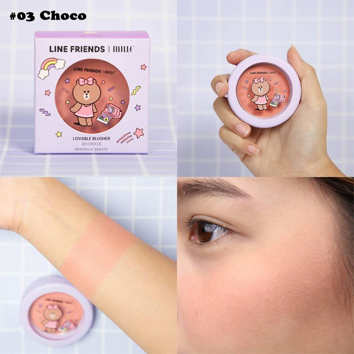 Mille Line Friends Lovable Blusher