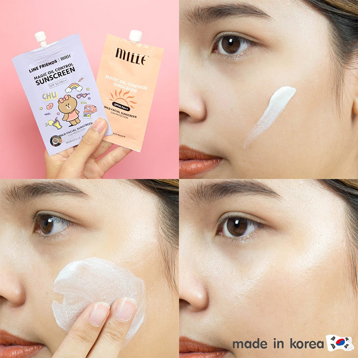 Mille Magic Oil Control Sunscreen SPF50/PA++