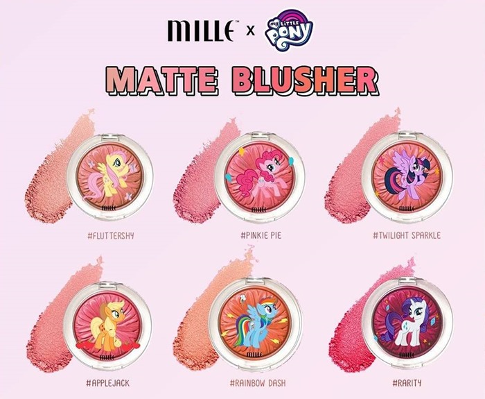 Mille My Little Pony Magic Matte Blusher