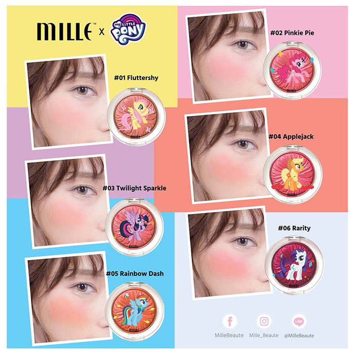 Mille My Little Pony Magic Matte Blusher