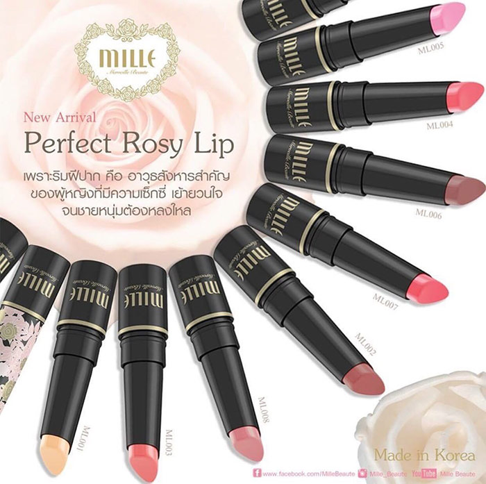 Mille Perfect Rosy Lipstick