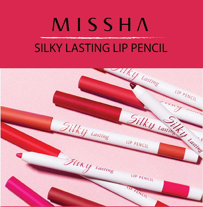 Missha Silky Lasting Lip Pencil