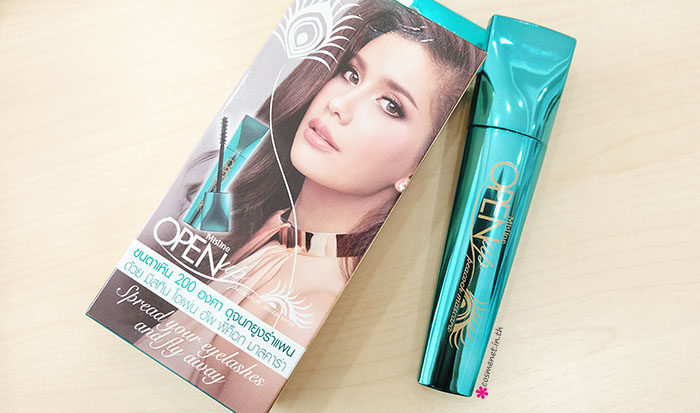 มาสคาร่า Mistine Open Up Peacock Mascara