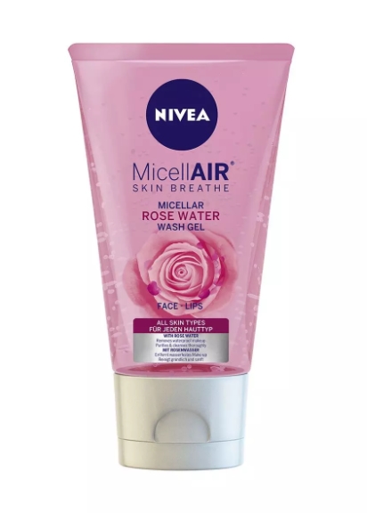 คลีนซิ่งเจล Nivea Micellair Skin Breathe Micellar Rose Water Wash Gel