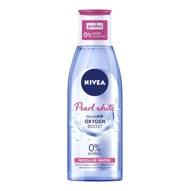 คลีนซิ่งวอเตอร์ Nivea Pearl White Micellair Oxygen Boost