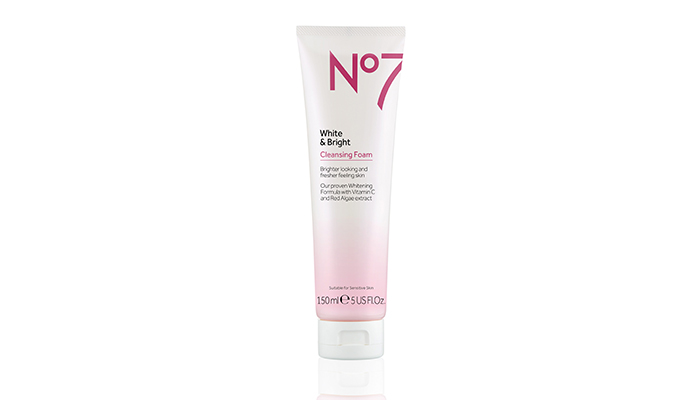 No7 White & Bright Cleansing Foam