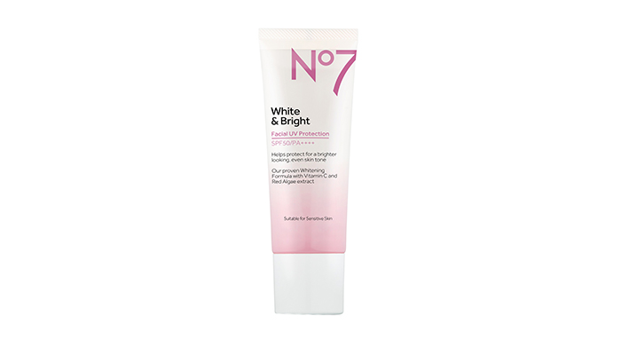 No7 White & Bright Facial UV Protection SPF50/PA++++