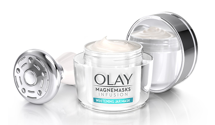 สลีปปิ้งมาสก์ Olay Magnemasks Infusion Whitening Jar Mask