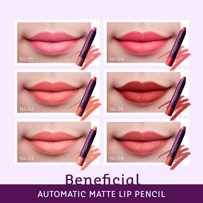 ลิปสติก Oriental Princess Beneficial Automatic Matte Lip Pencil